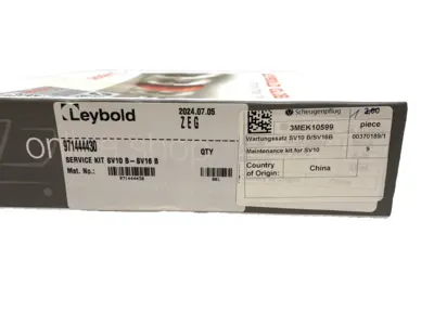 New | in-Stock LEYBOLD SOGEVAC SV 10 B / SV 16 B Miscellaneous MRO | Maverick Industrial Sales #1122208