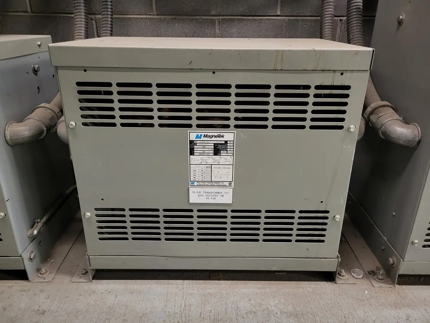 Used MAGNETEK 5H3-30CR-3C Transformers British Columbia CA | Lenmark #265678