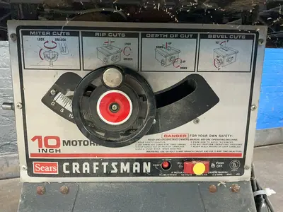 Used CRAFTSMAN 113.298051 Woodworking Table Saws Ohio US | HGR 24 #1478366