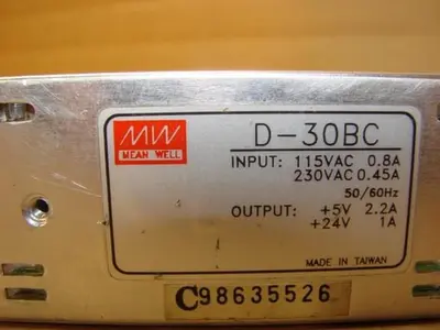USED MEAN WELL D-30BC