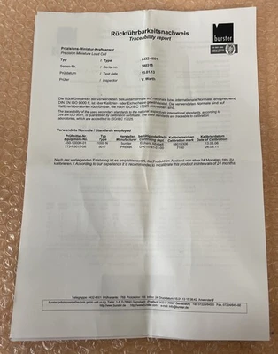 NEW Burster 8432-6001