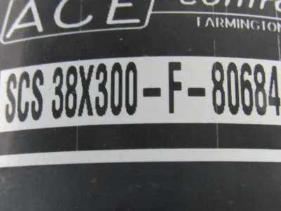 ACE Controls SCS-38X300-F-80684 Heavy Duty  Dampener Shock  11-3/4" Stroke