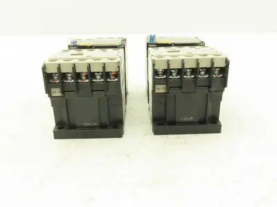 Fuji SK12L Motor Starter Contactor 5.5kW 600V & Overload 5-7.5A Lot of 2