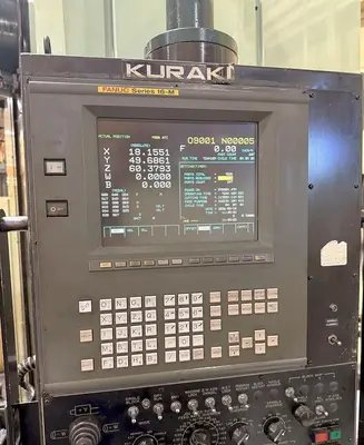 Used 1999 KURAKI KBT-11WA CNC TABLE TYPE HORIZONTAL BORING MILLA Horizontal Table Type Boring Mills Ohio US | ABL Technology LLC #1406753