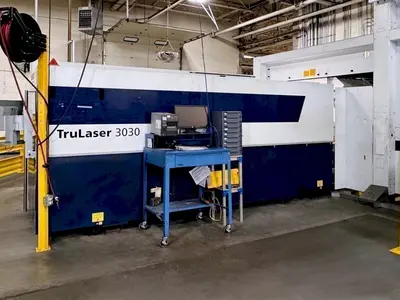 Used 2018 TRUMPF TRULASER 3030 FIBER Laser Cutters Illinois US | Machine Factory Outlet #1262935