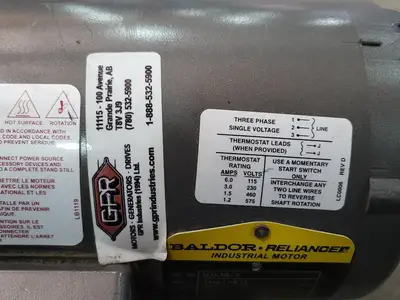 New | in-Stock BALDOR M3538-5 Motors (misc) British Columbia CA | Lenmark #246819