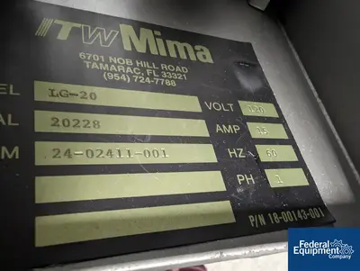 USED Mima Mima Pallet Wrapper, Model LG-20