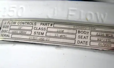 NEW J Flow Controls 8324BIG-1800