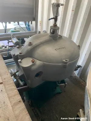Used WESTFALIA OTA30-00-066 Disc Batch Centrifuges Illinois US | Aaron Equipment #84677