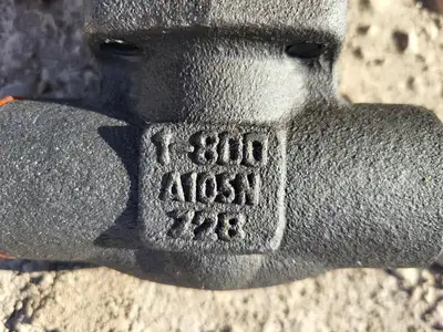 1" Class 800 Gate Valve API 602