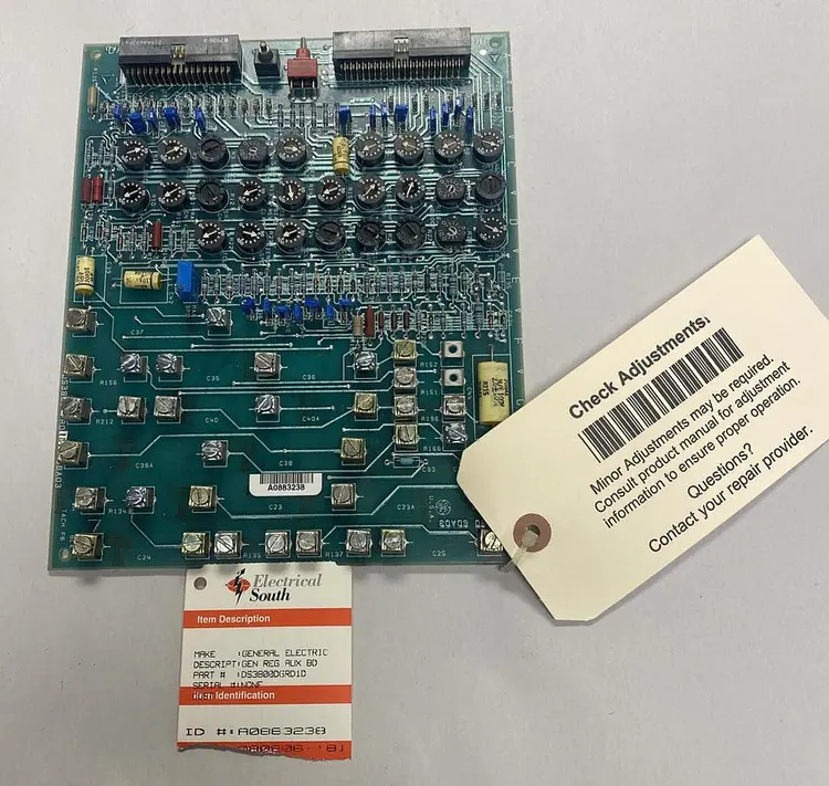 Used GE DS3800DGRD1D1C Printed Circuit Boards (PCB) Ohio US | Surplus Asset Holdings #1225753