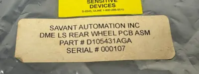 NEW SAVANT AUTOMATION D105431AGA