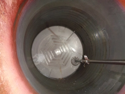 5,000L S/S 1/2 Coil Reactor