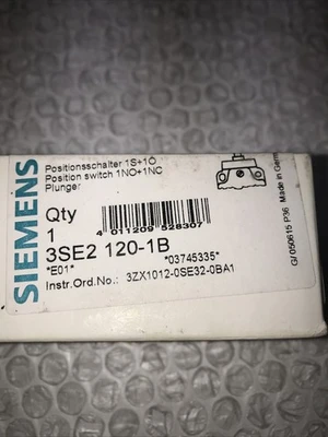 NEW Siemens 3SE2 120-1B
