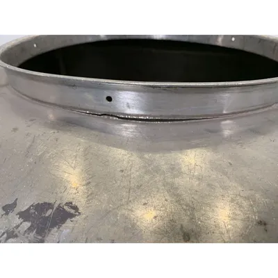Used 1000 Liter (35 cu. Ft) IBC Matcon Stainless Steel Portable Tote Bin