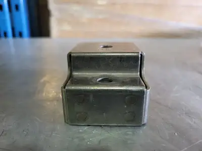 U-Bolt Plate Assembly 316SS, 3.76"L x 3.18"W