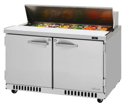 Turbo Air PST-48-FB-N 48 1/4" PRO Series Sandwich/Salad Prep Table w/ Refrigerated Base, 115v