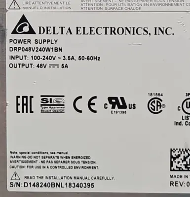 Used Delta Electronics _UNKNOWN_ DIN Rail Power Supplies South Carolina US | Palmetto Automation #1484818