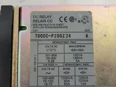 USED ALLEN-BRADLEY 700DC-P200Z24