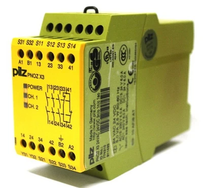 Pilz PNOZ X3 Safety Relay 24 VAC 24 VDC 3n/o 1n/c 1so 774310