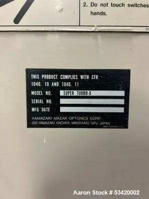 USED MAZAK SUPER TURBO X-48