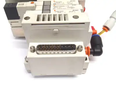 USED SMC PNEUMATIC MANIFOLD