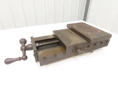 Milling Machine Sliding Dovetail Threaded Fixture Table 8"x12" With 10"x6" Added