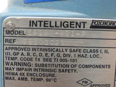 Foxboro 861GM-BD1-P Pressure Transmitter 100PSI 4-20MA 12.5-42VDC