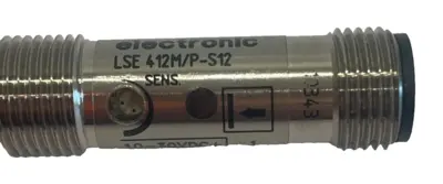 NEW LEUZE ELECTRONIC LSE 412M/P-S12 PHOTOELECTRIC SENSOR LSE412MPS12