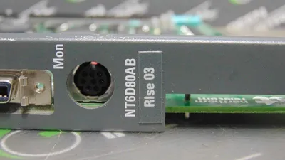 Northern Telecom NT6D80AB MSDL Multi-Purpose Serial Data Link Card RIse 03 Used