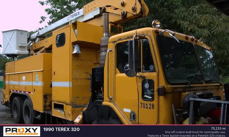 Used 1990 TEREX 320 Bucket (boom) trucks Oregon US | Proxy Equipment #1378402
