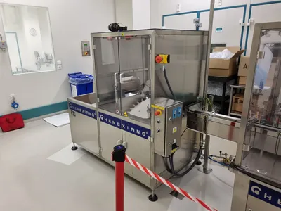 Shanghai Chengxiang Machinery 40-60 bottles/min Filling Line Liquid | Perry Equipment (30)