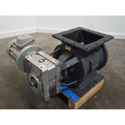 New 10" x 10" MiTeck Systems Carbon Steel Heavy Duty Rotary Airlock Valve