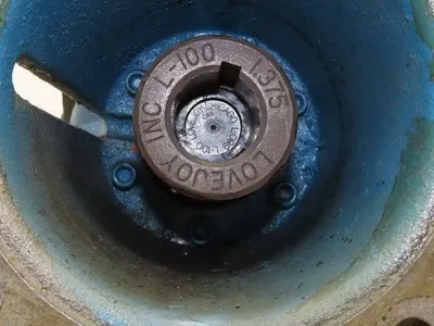 Textron Cone Drive MUU75A063-A2 Double Reduction Gearbox 150:1 Reducer 8rpm 8Hp