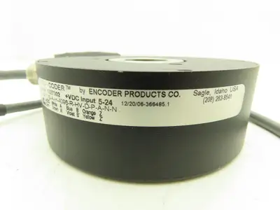 Accu-Coder 775-A-H-4096-R-HV-D-P-A-N-N Rotary Encoder 4096 PPR 1" Through Bore