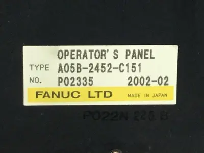 USED FANUC A05B-2452-C151