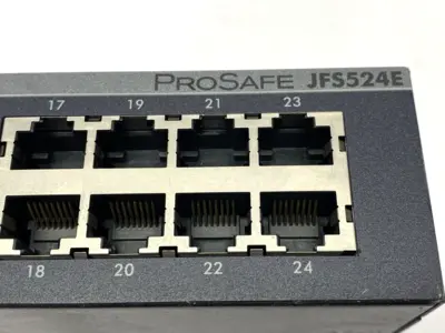 Used Maverick Industrial Sales Netgear JFS524E ProSwitch 24 Network Switches Michigan US | Maverick Industrial Sales #1483091