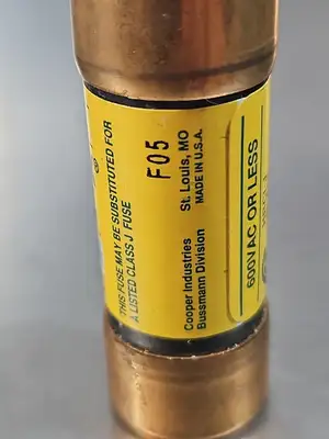 Buss LPJ-2-1/4SP Low Peak Dual Element Time Delay Fuse Loc4D10