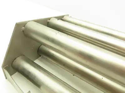 Gravity Bin Slide Gate Magnetic Separator 8" Drawer Magnet