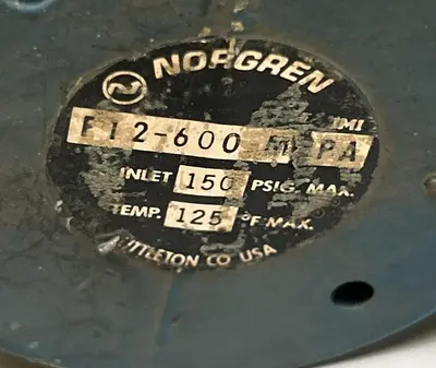 USED NORGREN F12-600-M3PA