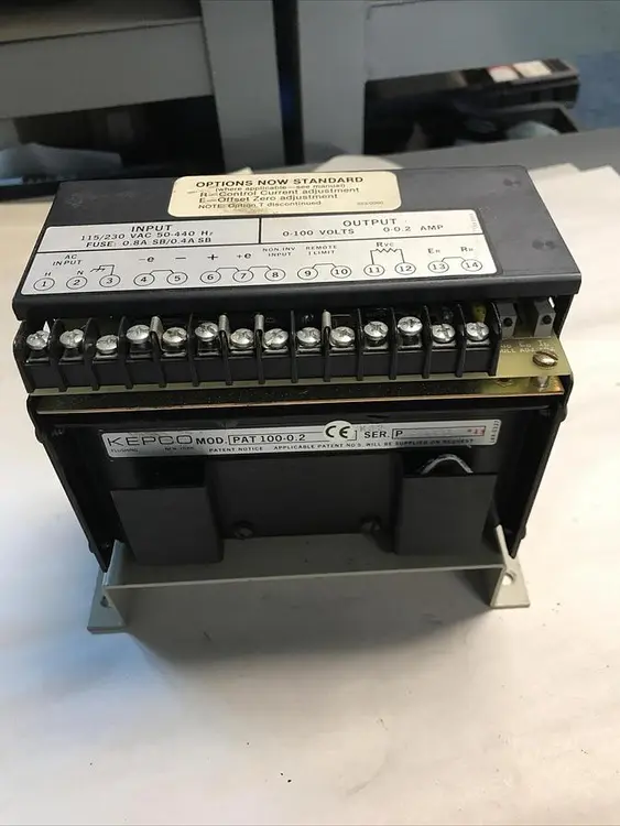 Used KEPCO PAT 100-0.2 Miscellaneous Equipment (Electrical & Power) | Surplus Asset Holdings #1189308