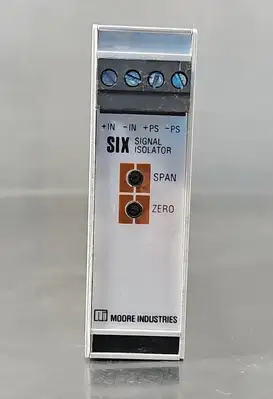 MOORE SIX/0-1M4/4-20MA/12-42DC SIGNAL ISOLATOR Loc3B-26