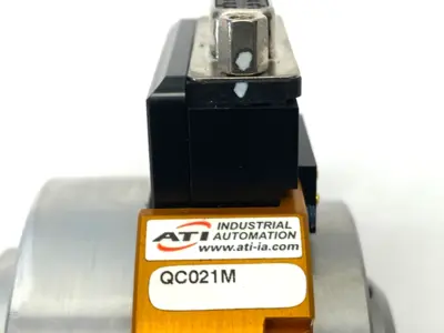 Used ATI Robotic Tool Changer 1/8" NPT Ports, D15M Female Connector 15-Pin Robot Parts Michigan US | Maverick Industrial Sales #1393088