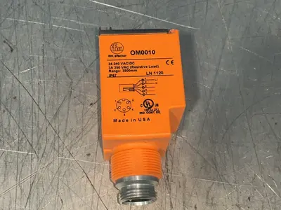 Used IFM ELECTRIC OM0010 Photoelectric Sensors Ohio US | HGR 24 #1326046