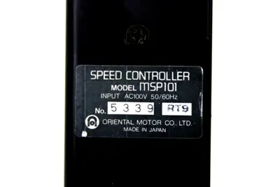 USED ORIENTAL MOTOR MSP101