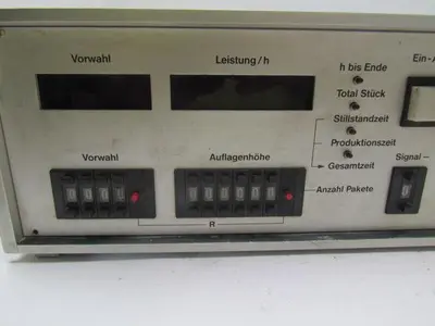 Hunkeler EVZ8100 220V 100W 50Hz Control Unit counter timer