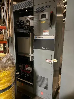 200 HP ATLAS COPCO GA160W AIR COMPRESSOR WITH ALLEN BRADLEY VFD 600V