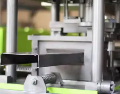 Light Gauge Steel C-Channel Roll Forming Machine – UAE