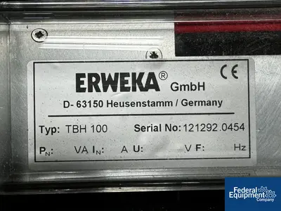 USED Erweka Erweka All Purpose System, Model AR 402, with Coating Pan, Crusher and Y Blender
