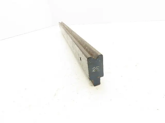 Press Brake Die 25" Long 90° V 1/2" Tang 1-1/16" W 1-3/4" H 7/16x1/4" V